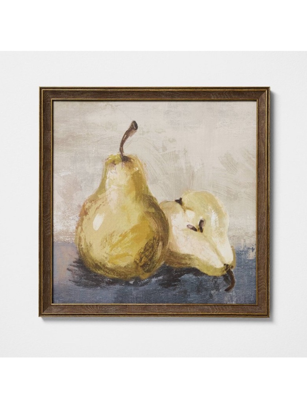 Studio McGee Pear Still Life Framed Wall Art - 14” x 14”